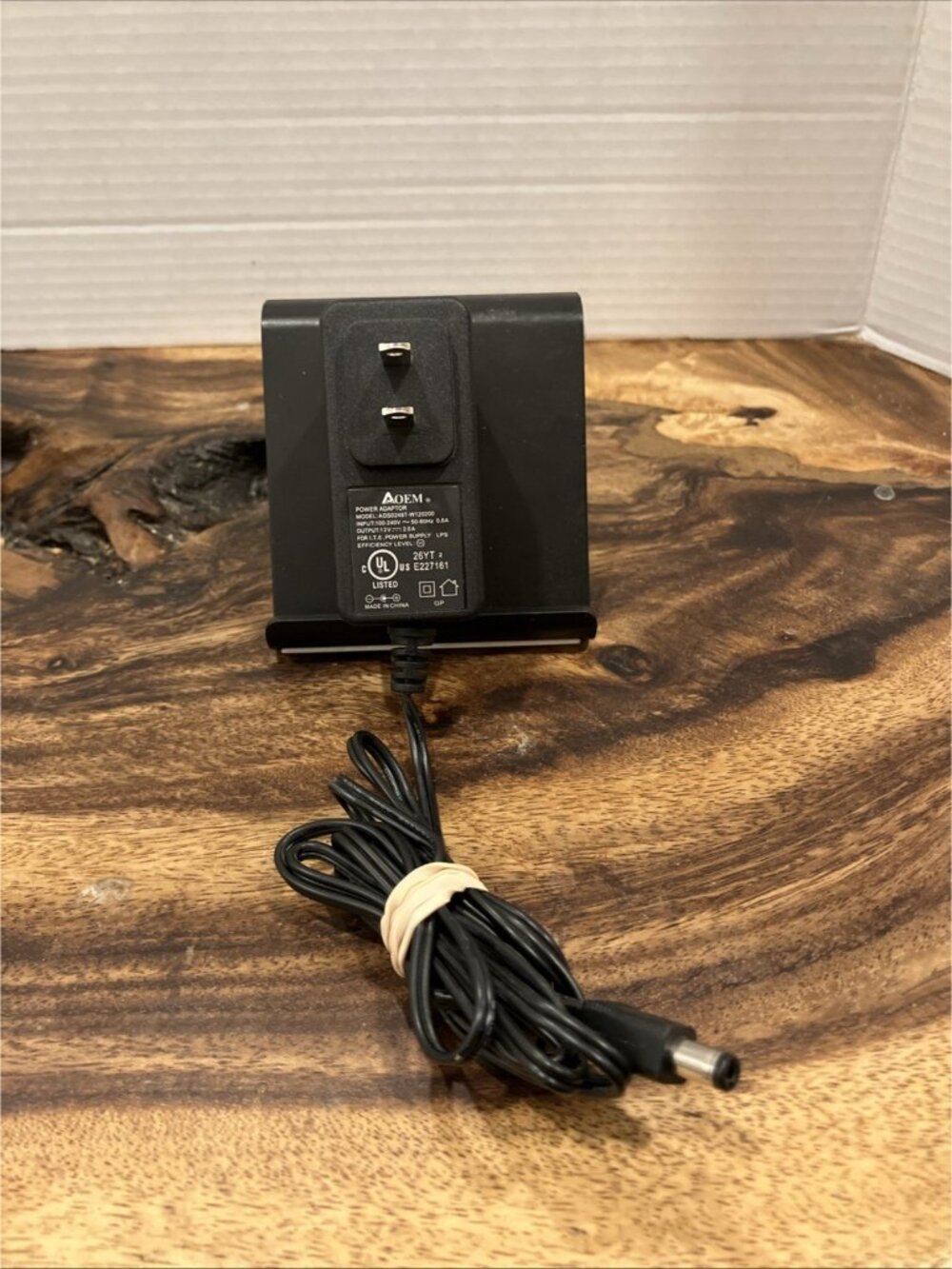 AOEM Power Supply Adapter Genuine Black Model ADS0248T - W120200